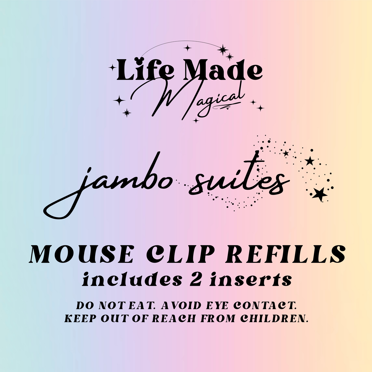 Mouse Clip Insert Refills
