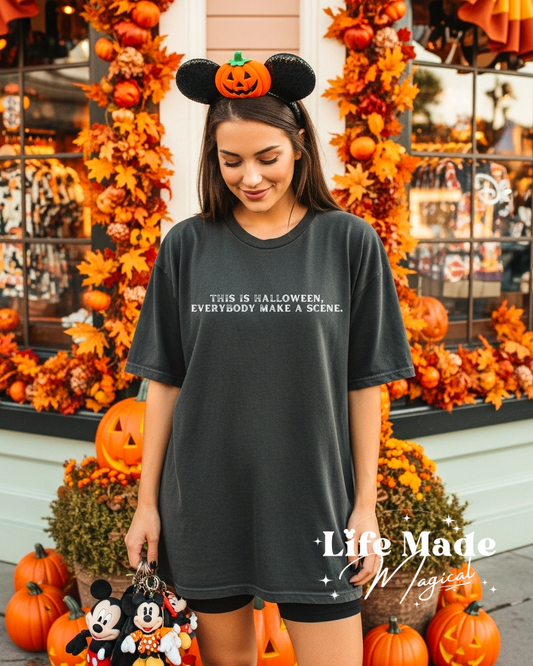 This Is Halloween Adult Short Sleeve Tee