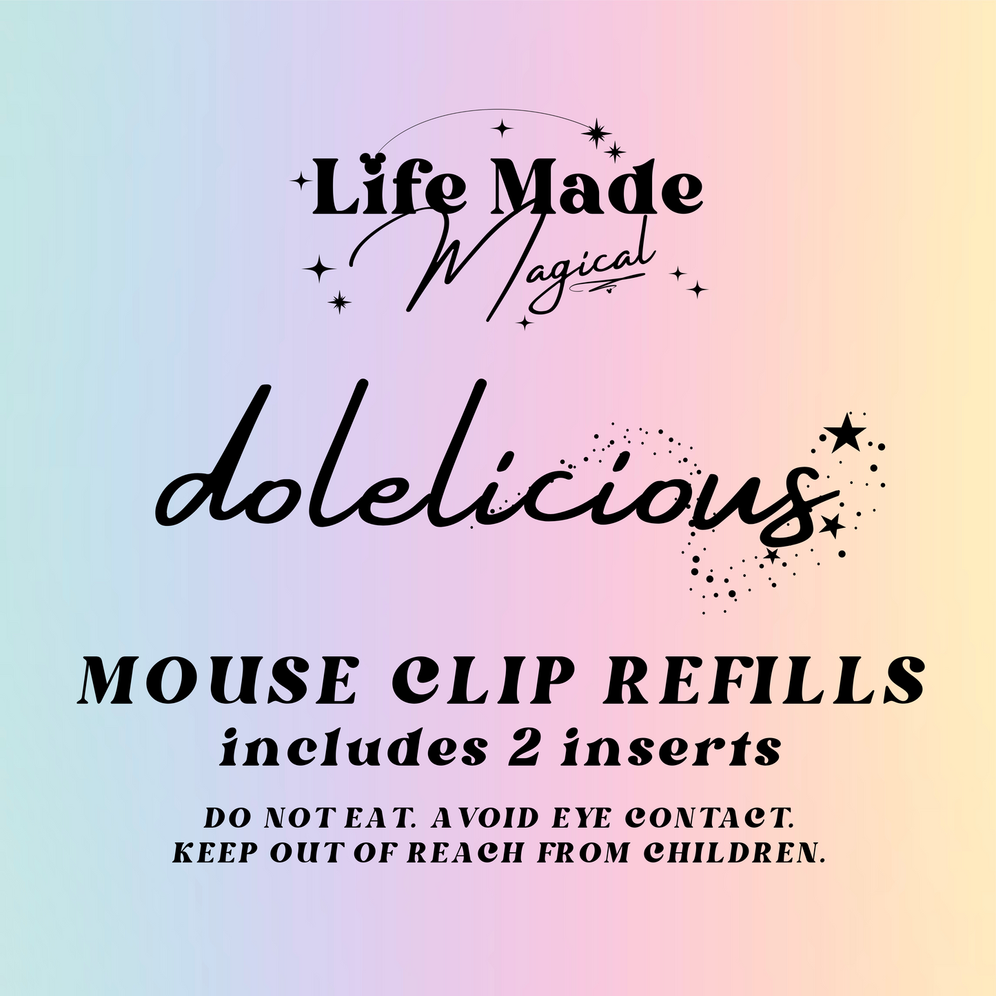 Mouse Clip Insert Refills