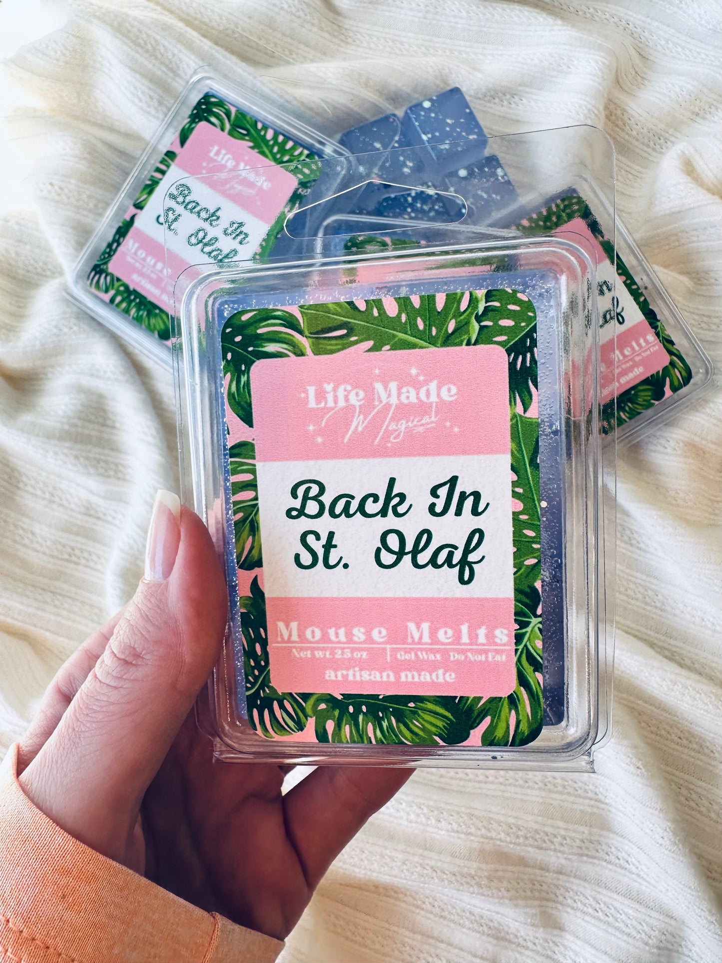 Stay Golden Themed Wax Melt Gift Box - Gel Wax - Squeezy Wax