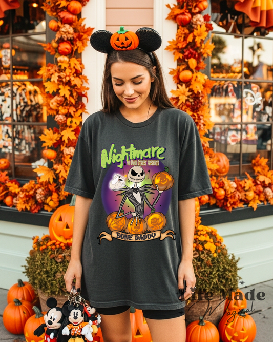 Nightmare On Main Street Adult Short Sleeve Tee