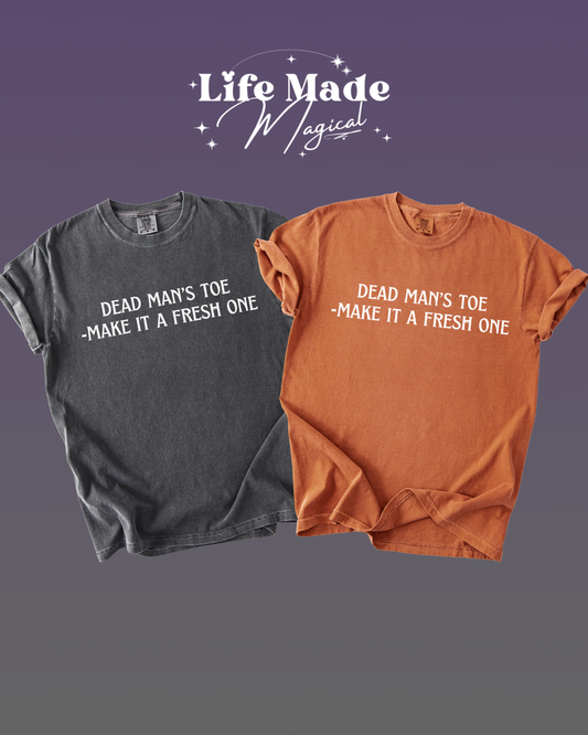 Dead  Man's Toe Adult Short Sleeve Tee