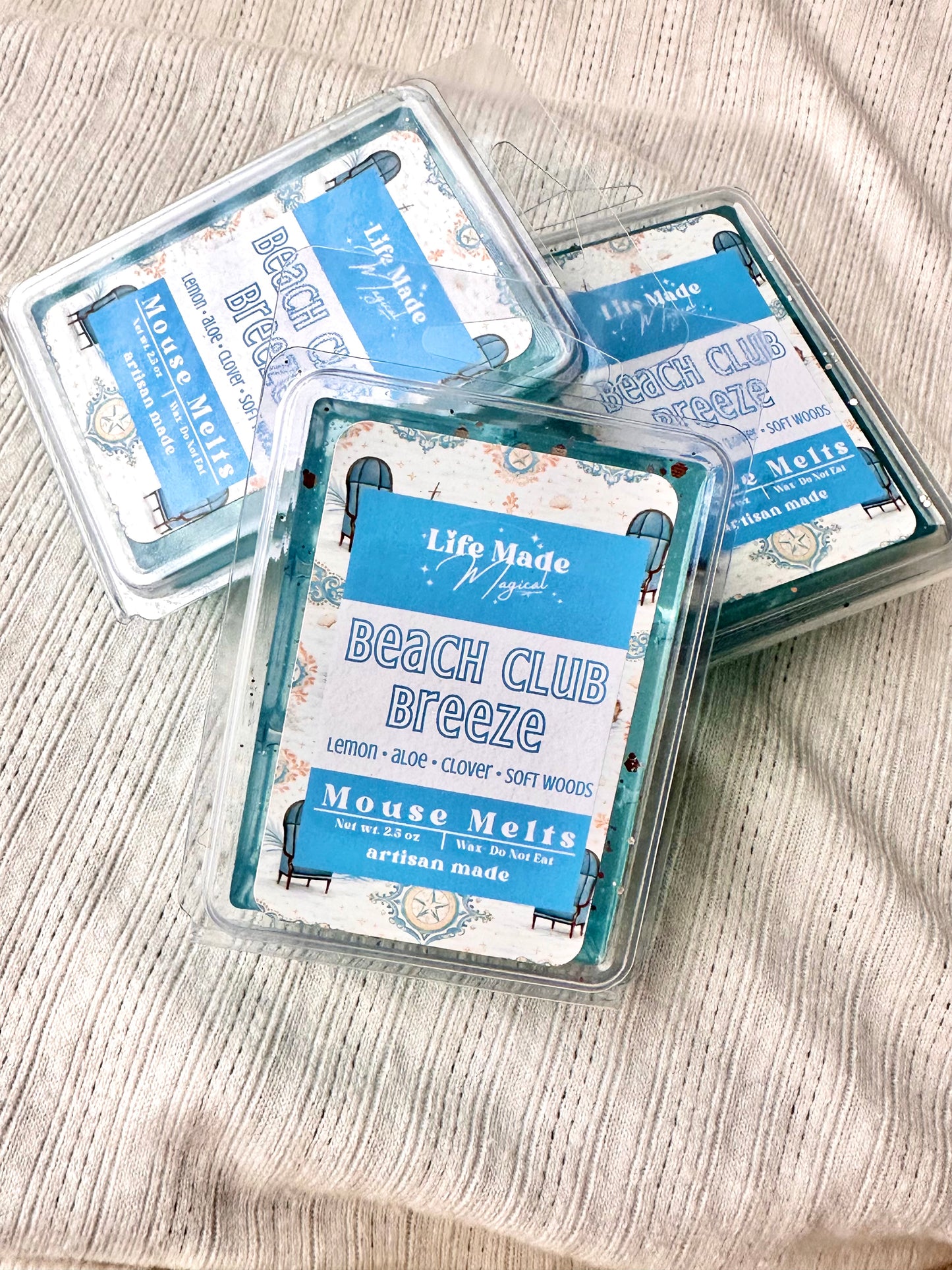 Beach Club Breeze Mouse Melts - Gel Wax