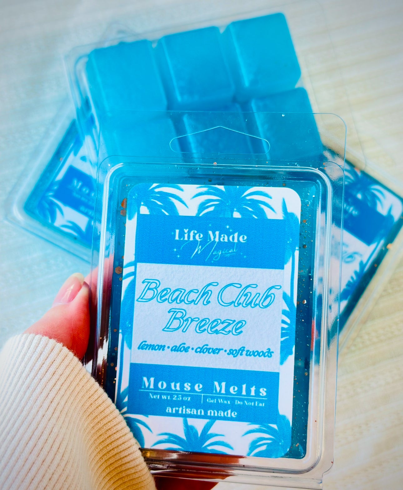 Beach Club Breeze Mouse Melts - Gel Wax