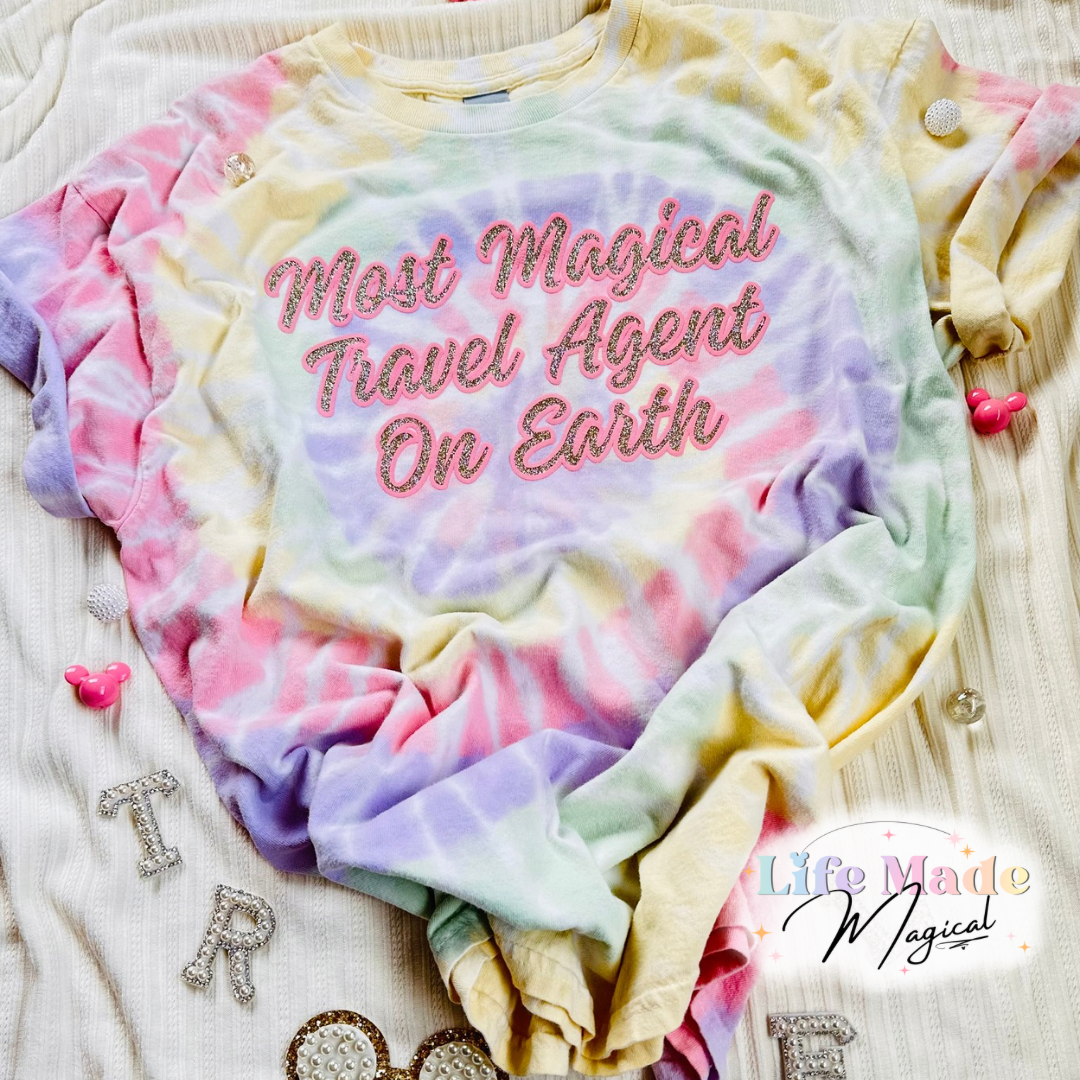 Most Magical Travel Agent Adult Short Sleeve Tee