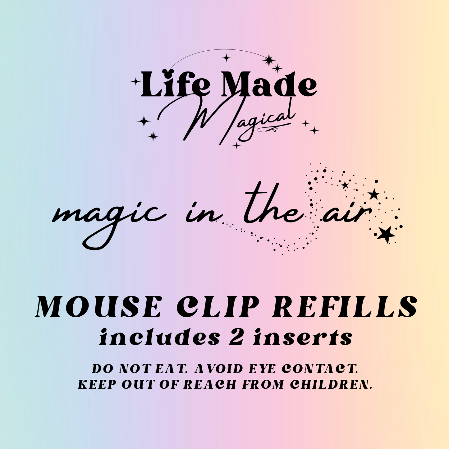 Mouse Clip Insert Refills