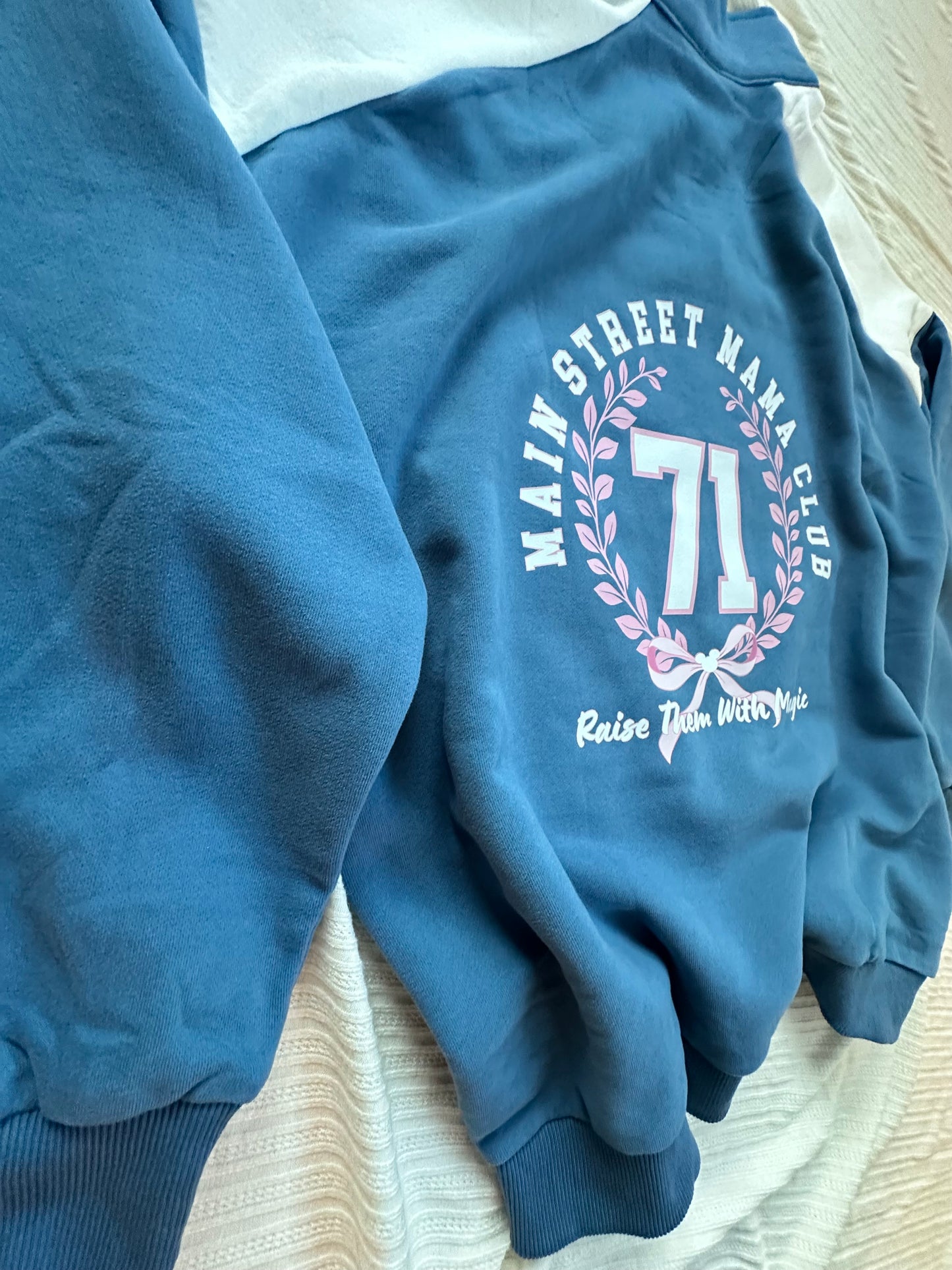 Main Street Mama Club Adult Pullover 3/4 Zip