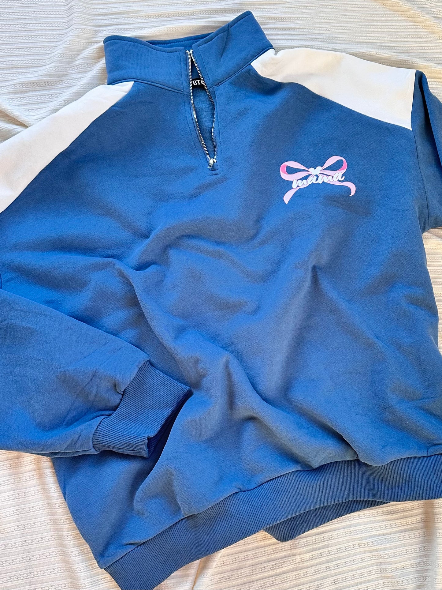 Main Street Mama Club Adult Pullover 3/4 Zip