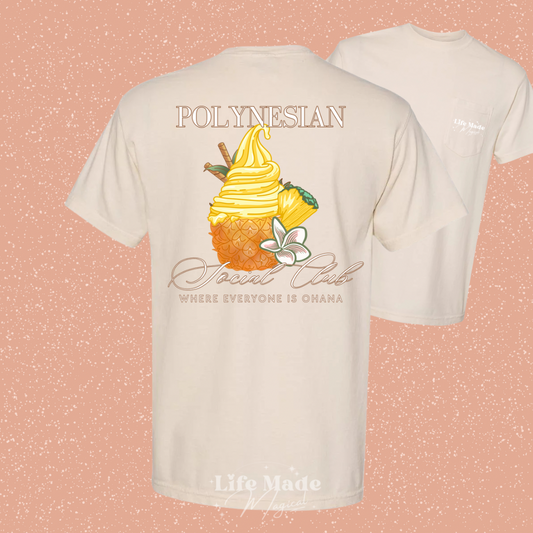 Polynesian Social Club Adult Short Sleeve Tee