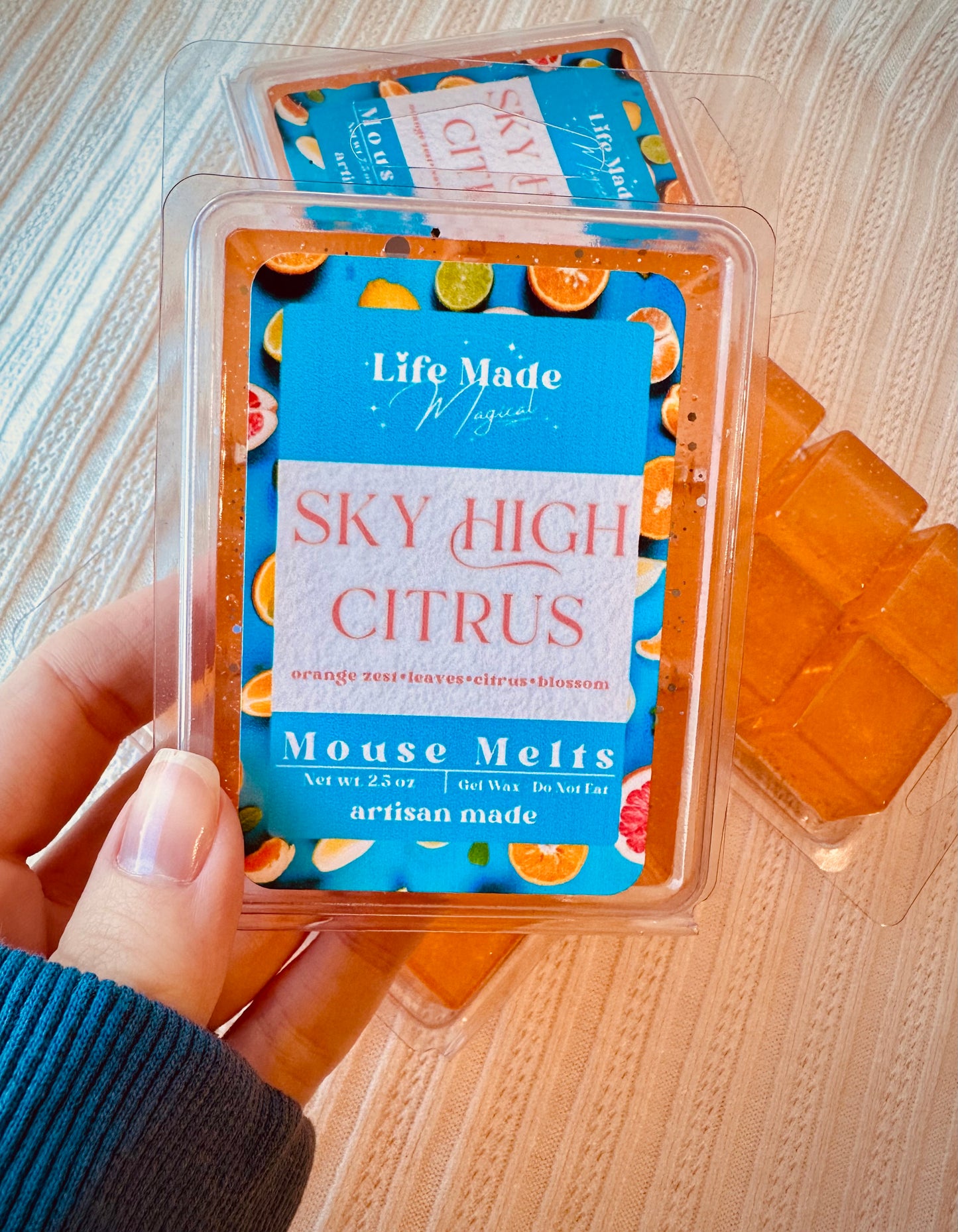 Sky High Citrus Mouse Melts - Gel Wax