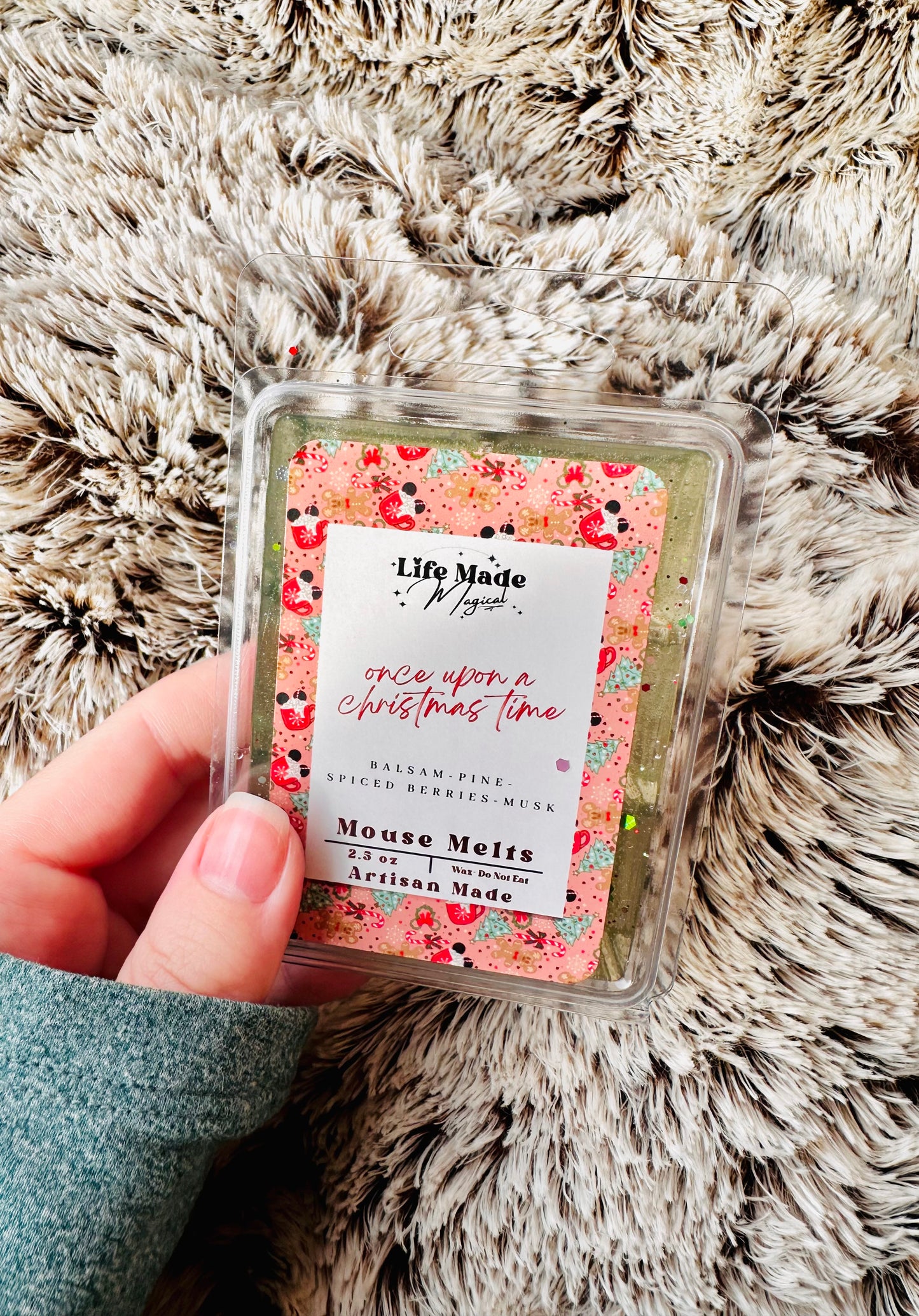 Once Upon A Christmas Time Mouse Melts - Gel Wax