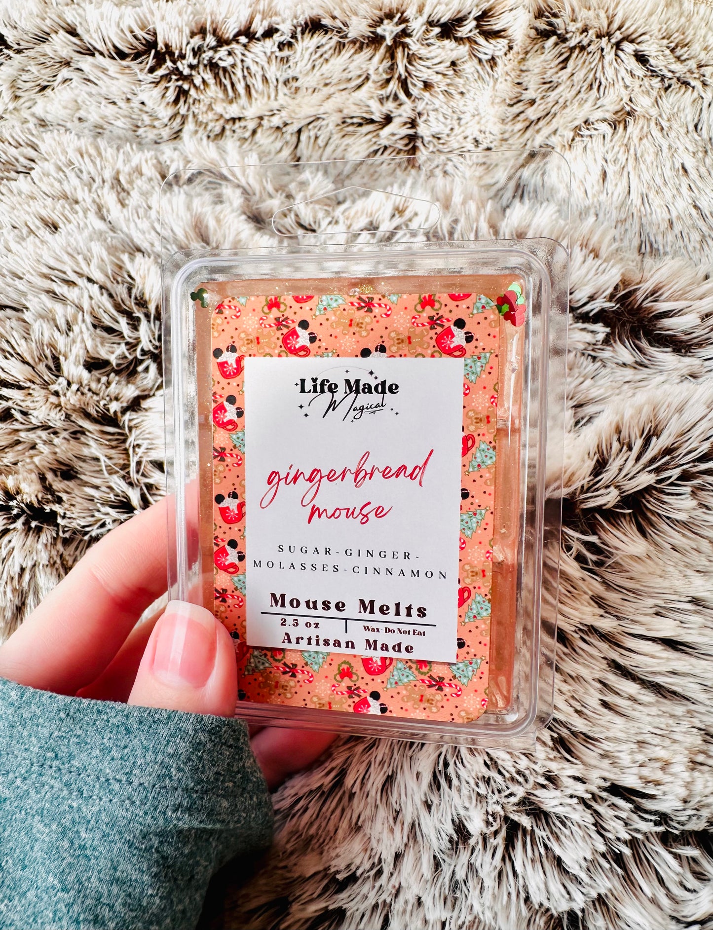 Gingerbread Mouse Mouse Melts - Gel Wax