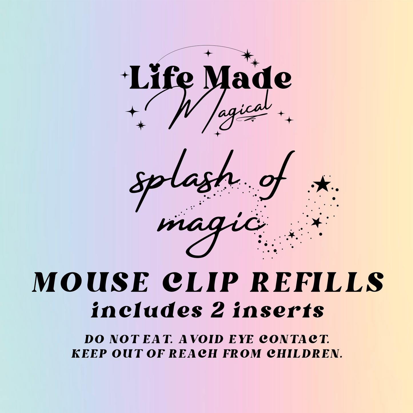 Mouse Clip Insert Refills