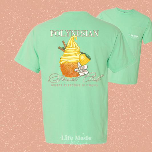 Polynesian Social Club Adult Short Sleeve Tee