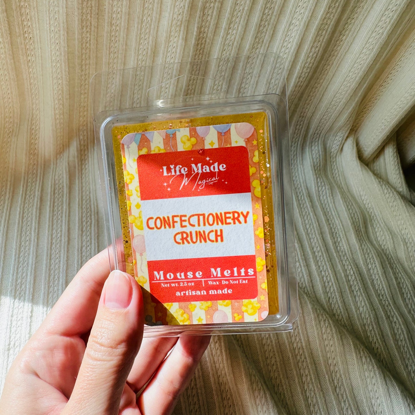 Confectionery Crunch Mouse Melts- Gel Wax