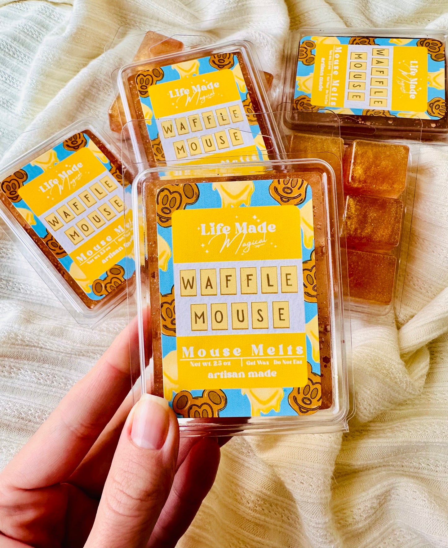 Waffle Mouse - Mouse Melts - Gel Wax
