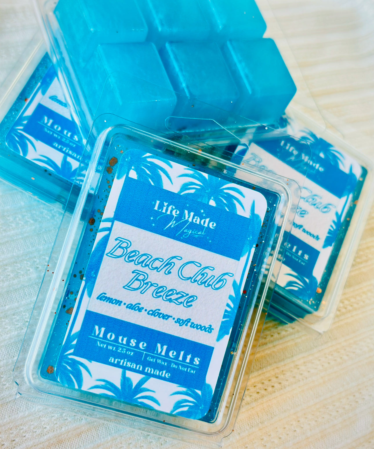 Beach Club Breeze Mouse Melts - Gel Wax