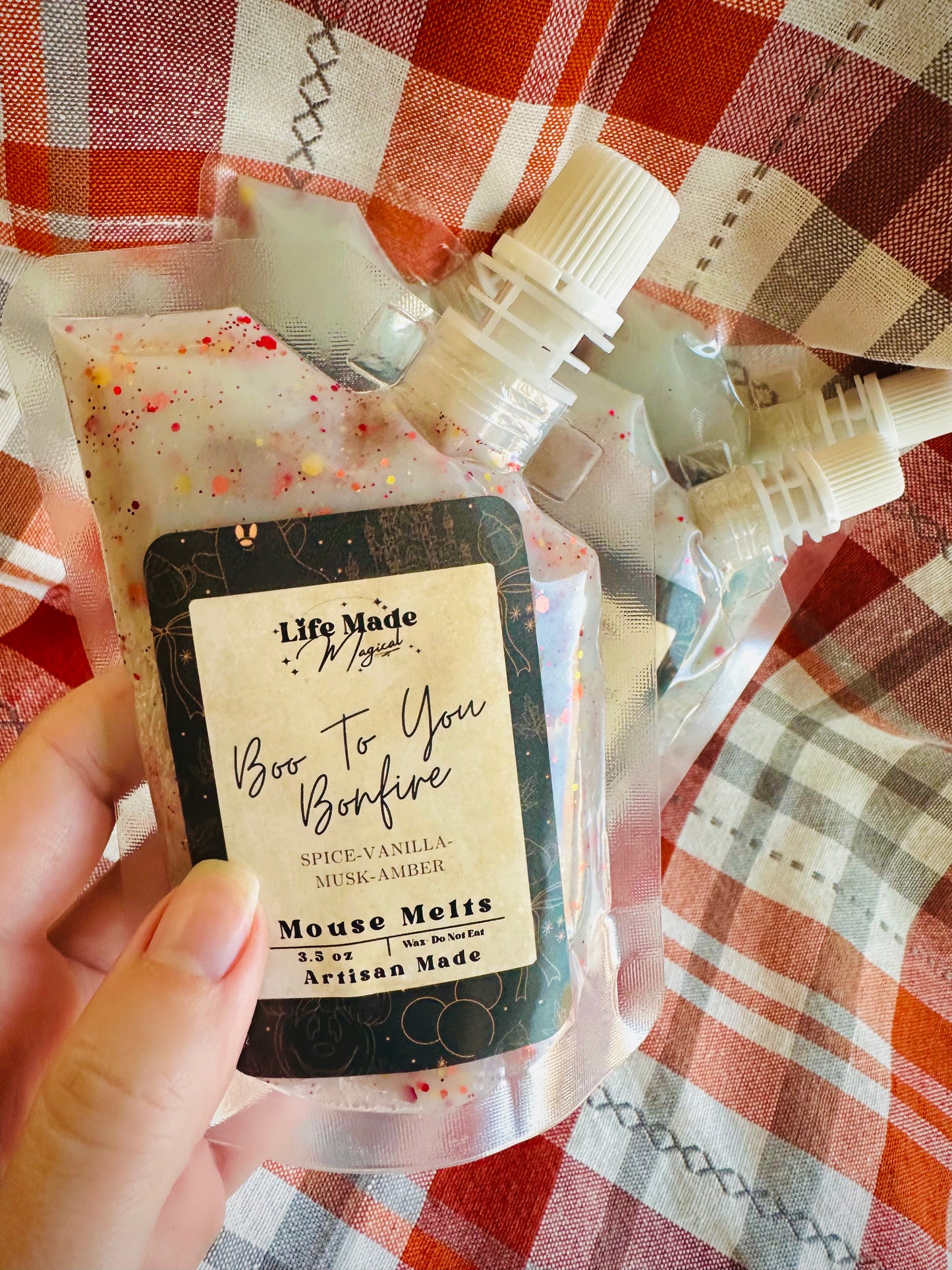 Boo To You Bonfire Squeeze Mouse Melt
