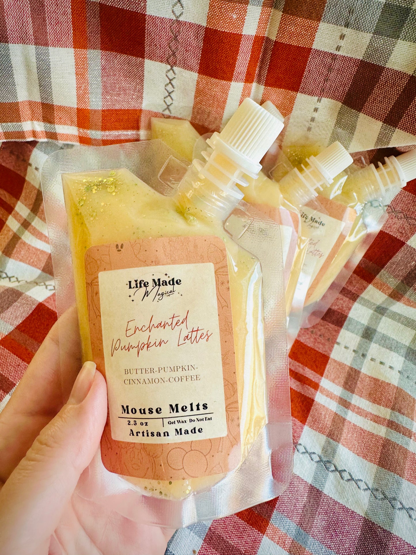Enchanted Pumpkin Lattes Squeeze Mouse Melt