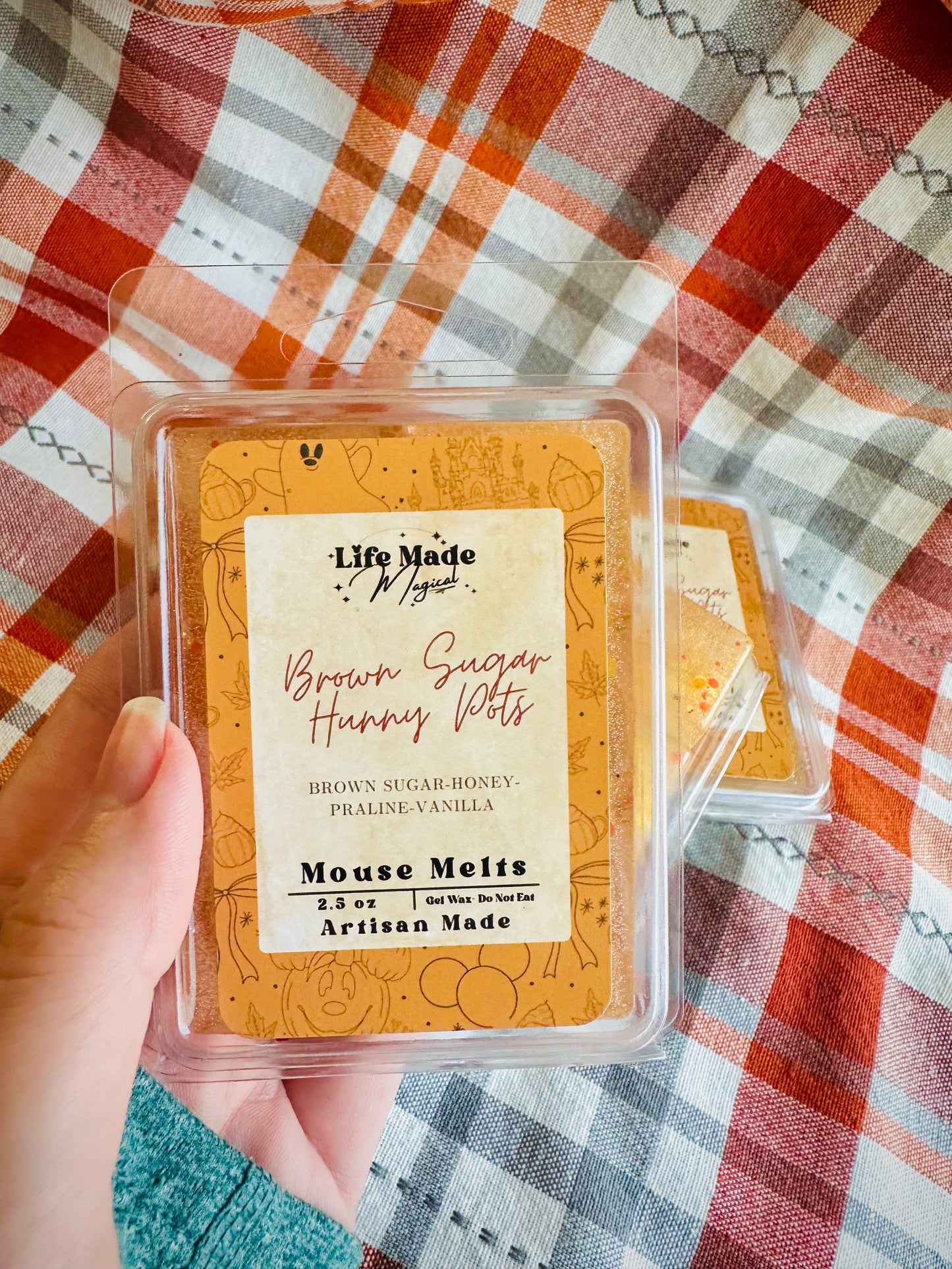Brown Sugar Honey Pots- Mouse Melts - Gel Wax