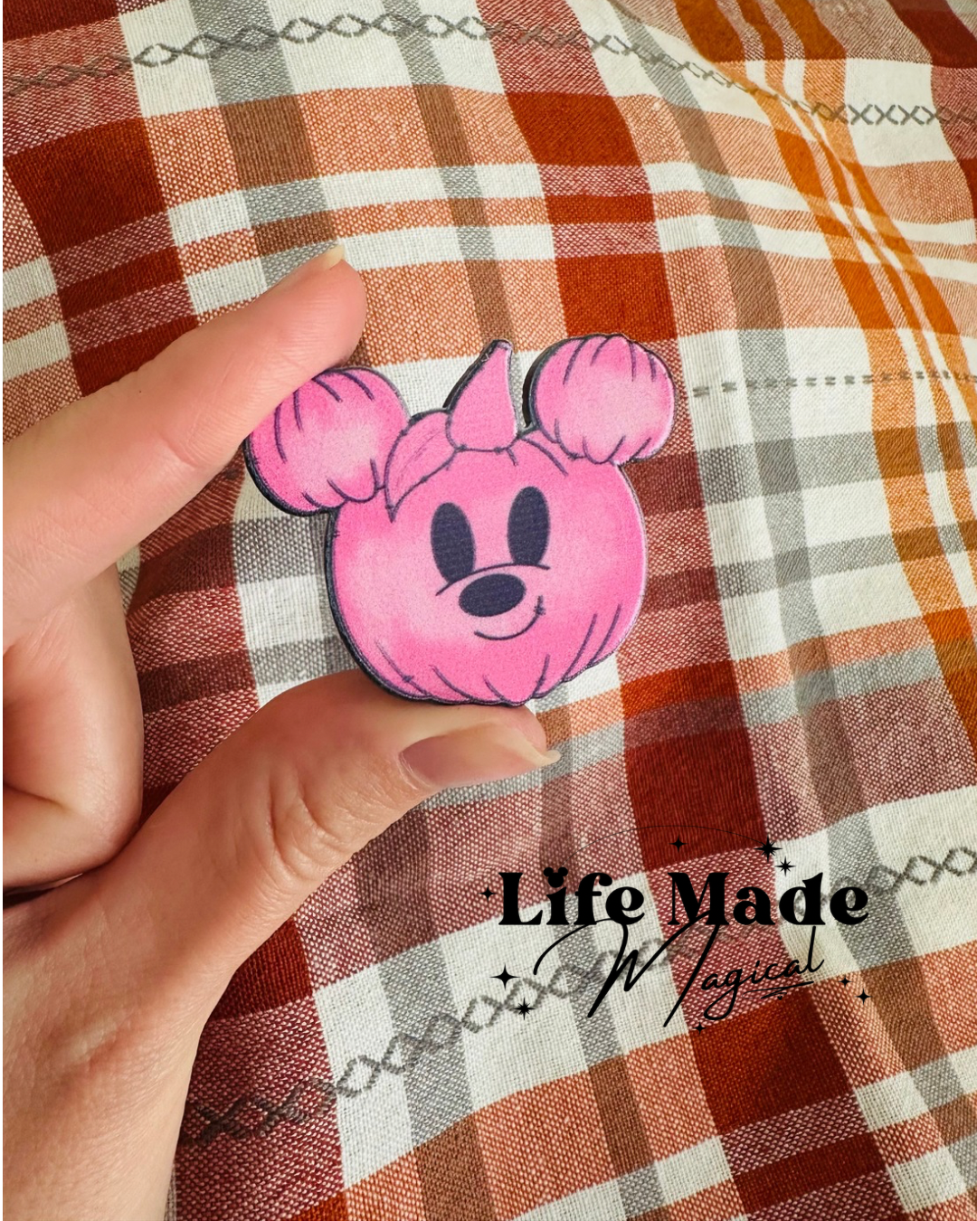 Seasonal Pumpkin Mouse Clips - Car Vent Air Fresheners