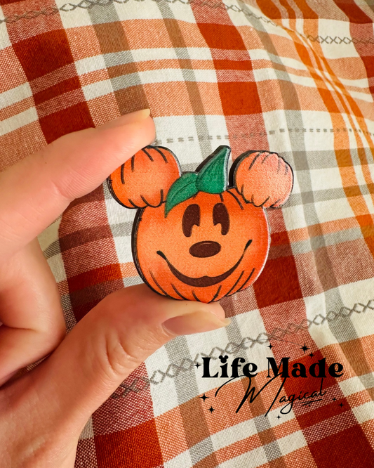 Seasonal Pumpkin Mouse Clips - Car Vent Air Fresheners