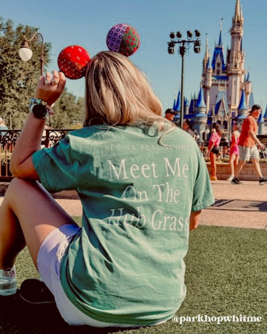 Meet Me On The Hub Adult Short Sleeve Tee