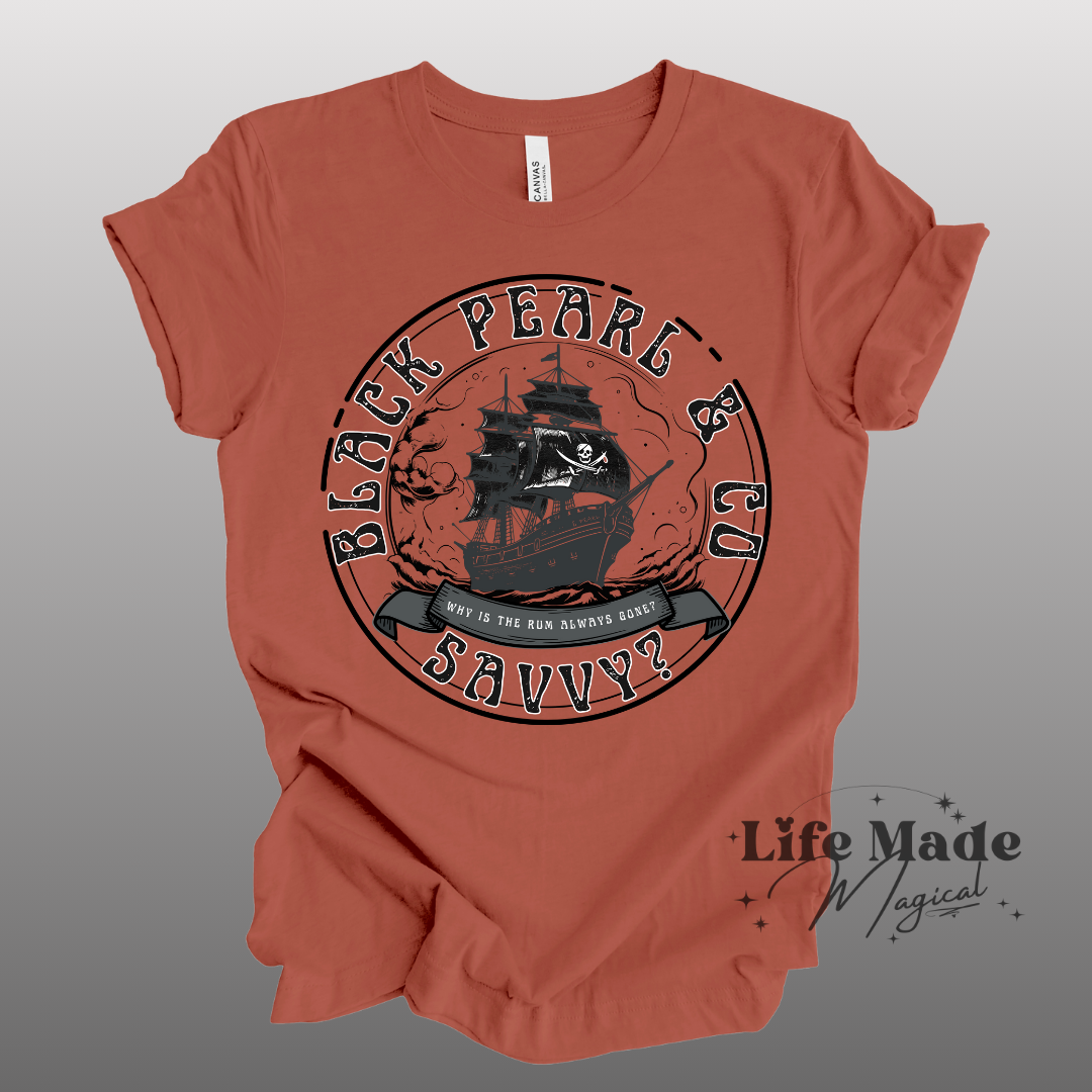 Savvy Pirates Adult Short Sleeve Tee