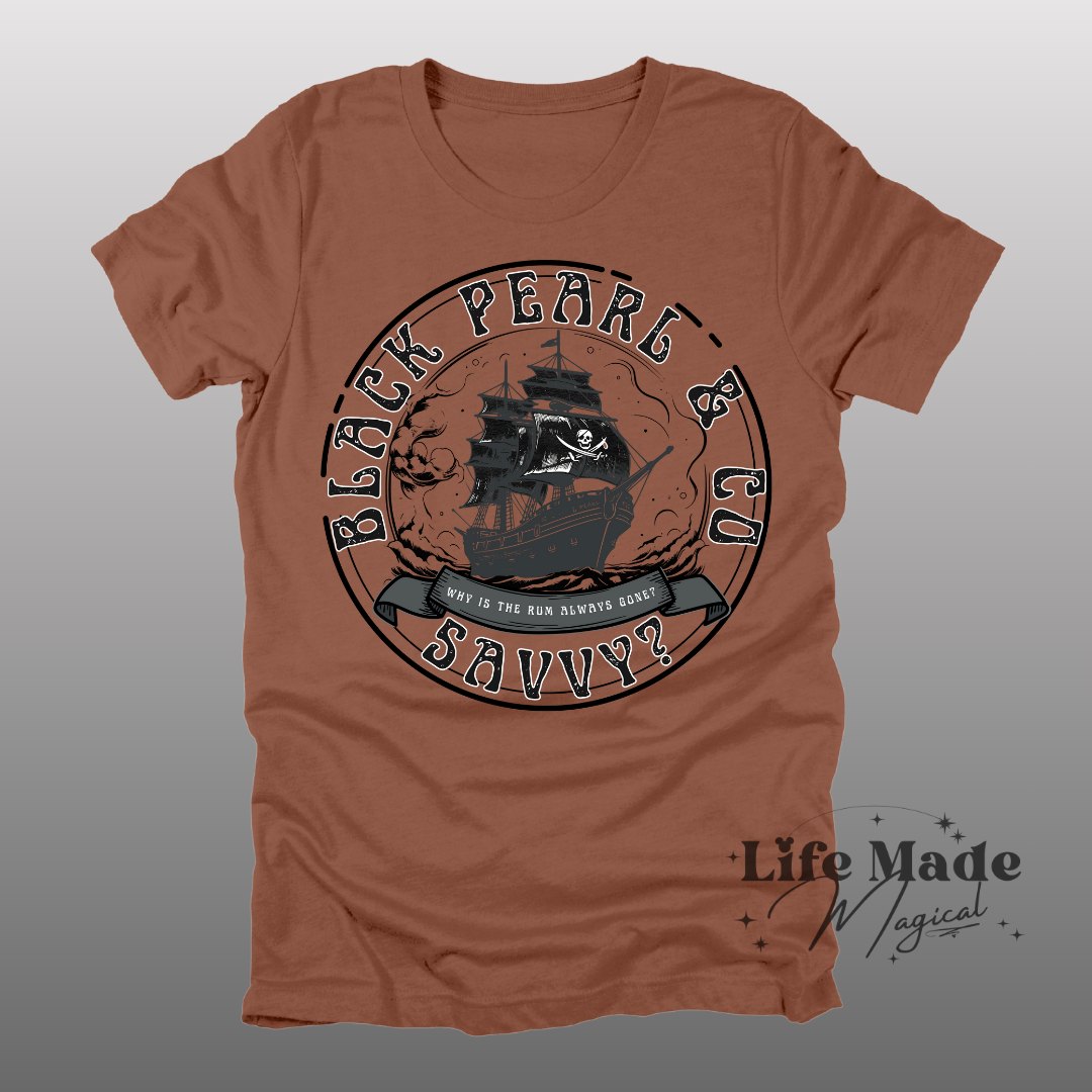 Savvy Pirates Adult Short Sleeve Tee