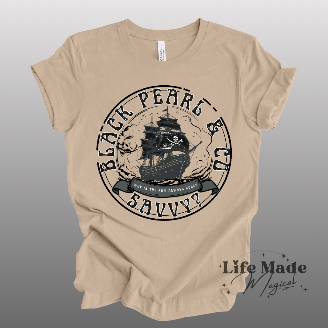Savvy Pirates Adult Short Sleeve Tee