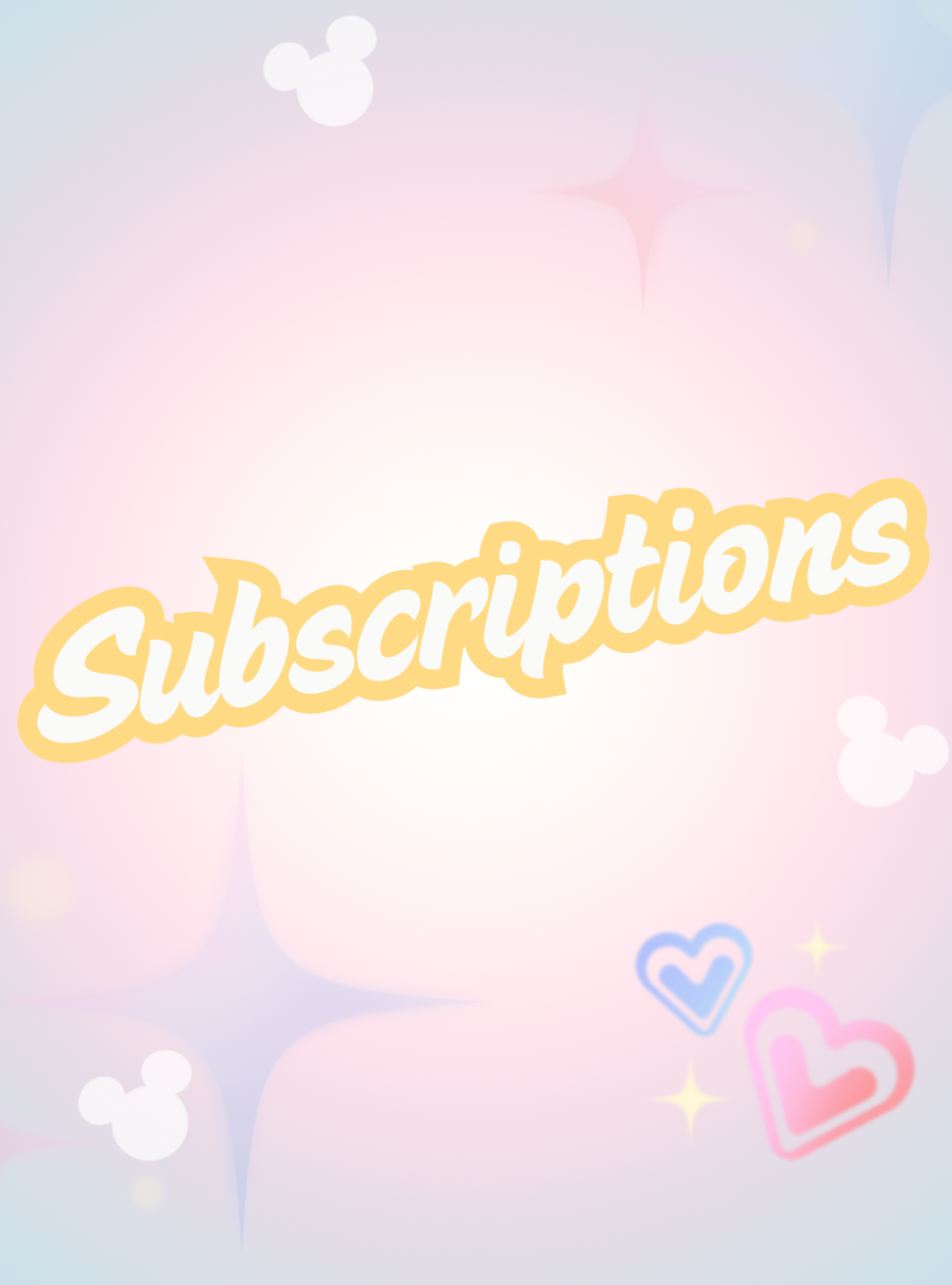 Subscriptions
