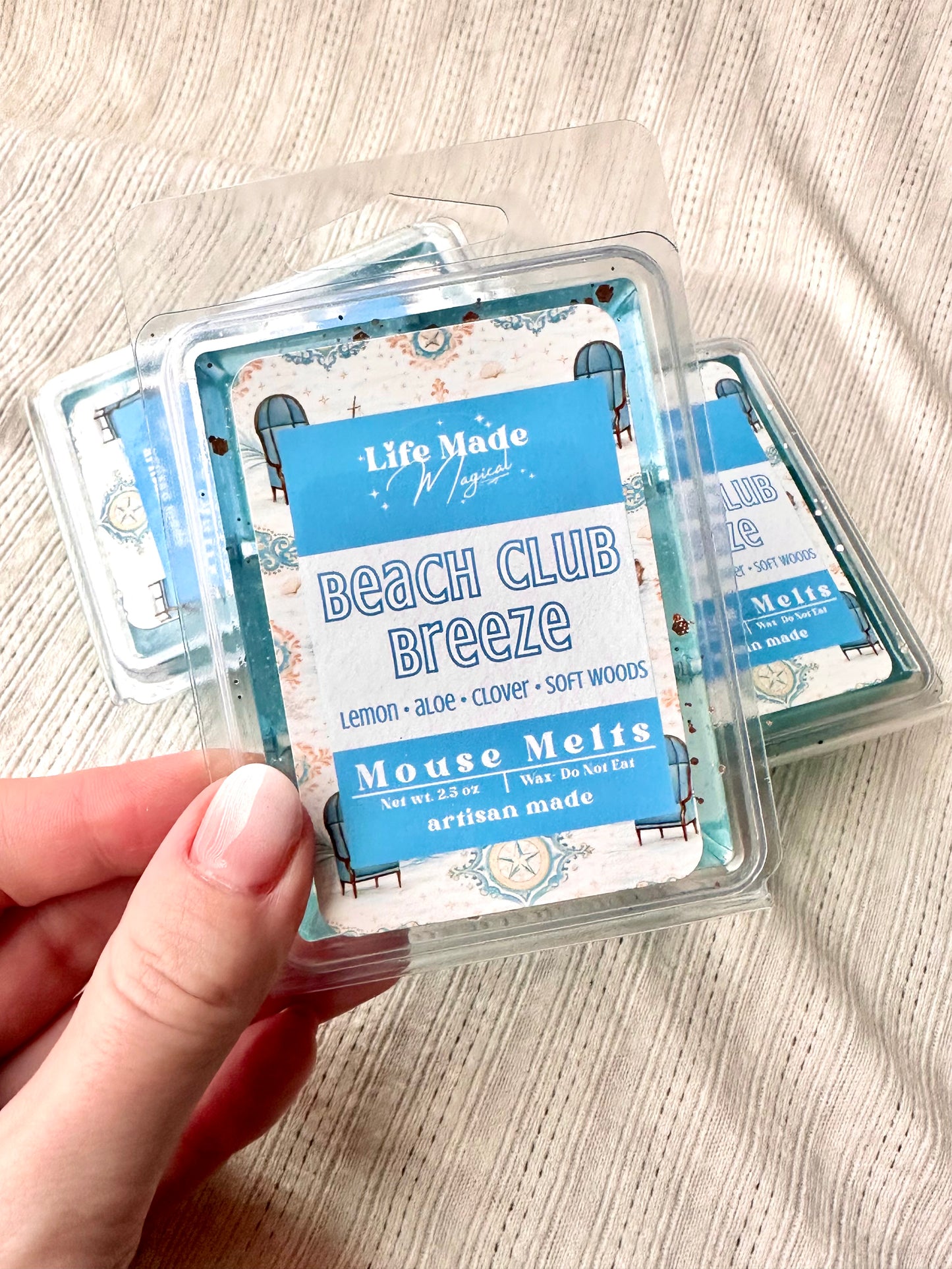 Beach Club Breeze Mouse Melts - Gel Wax