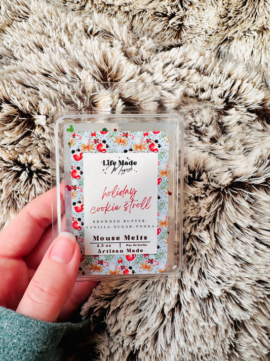 Holiday Cookie Stroll Mouse Melts - Gel Wax