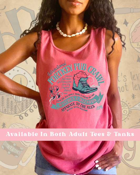Portkey Pub Crawl Short Sleeve Or Tank