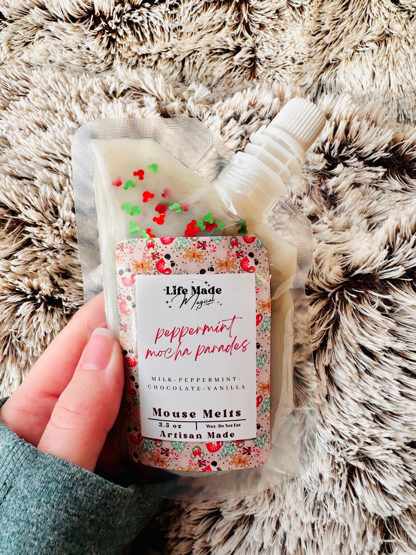 Peppermint Mocha Parades Mouse Melt - Squeeze Wax