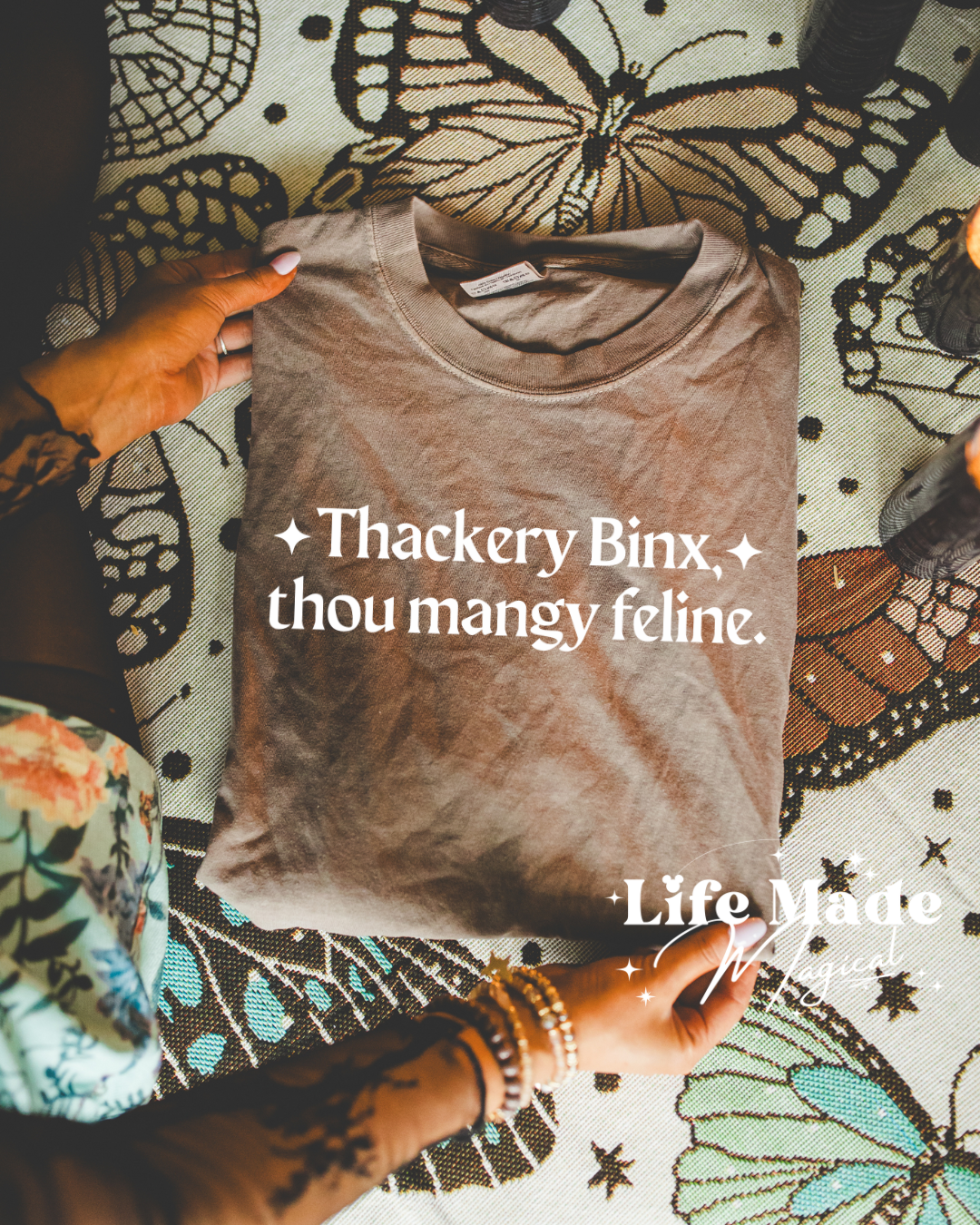 Thackery Binx Adult Short Sleeve Tee