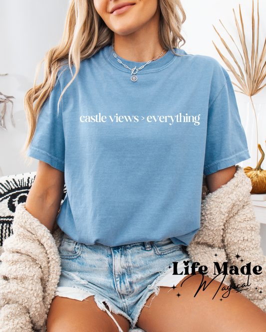 Castle Views Adult Short Sleeve Tee