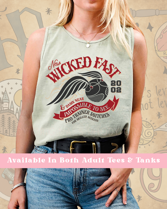 Wicked Fast Short Sleeve Or Tank