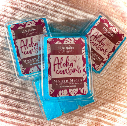 Aloha Cousins Mouse Melts- Gel Wax