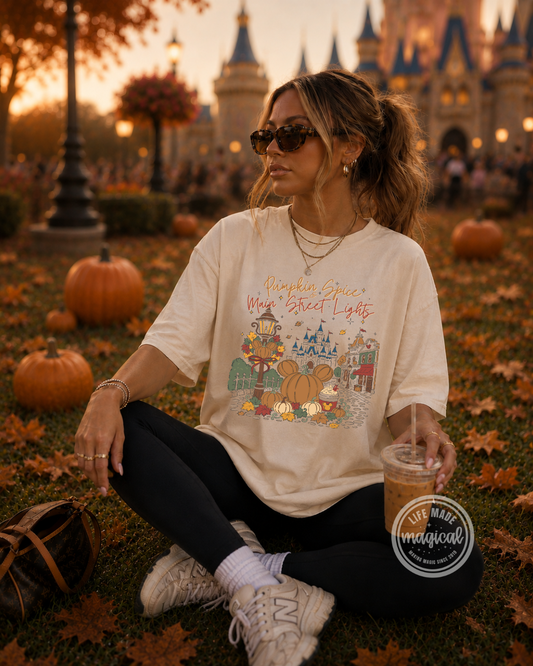 Main Street Lights Tee