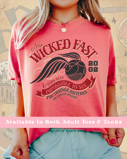 Wicked Fast Short Sleeve Or Tank