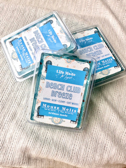 Beach Club Breeze Mouse Melts - Gel Wax