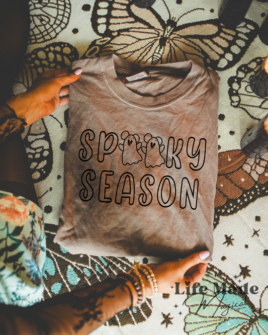 Spooky Season Adult Short Sleeve Tee