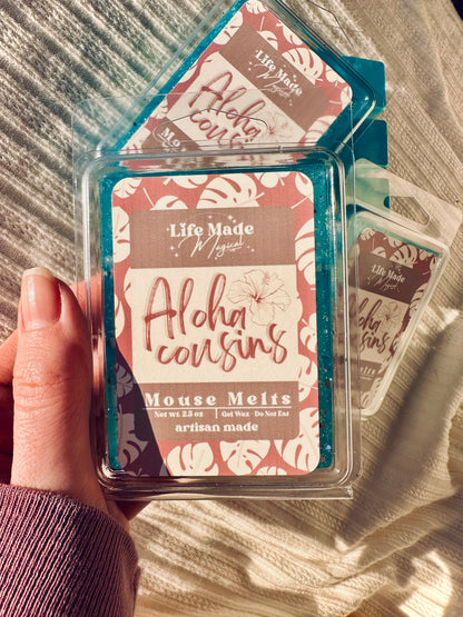 Aloha Cousins Mouse Melts- Gel Wax