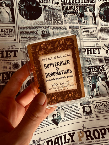 Inspired by harry potter wax melt