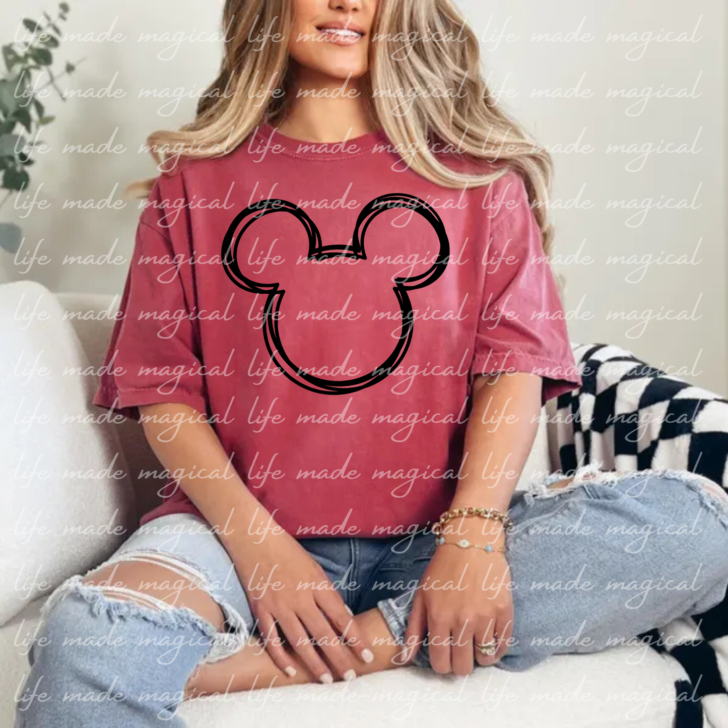 Distressed Mouse PNG