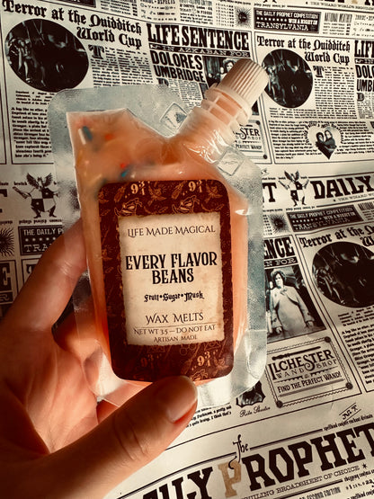 Inspired by harry potter wax melt