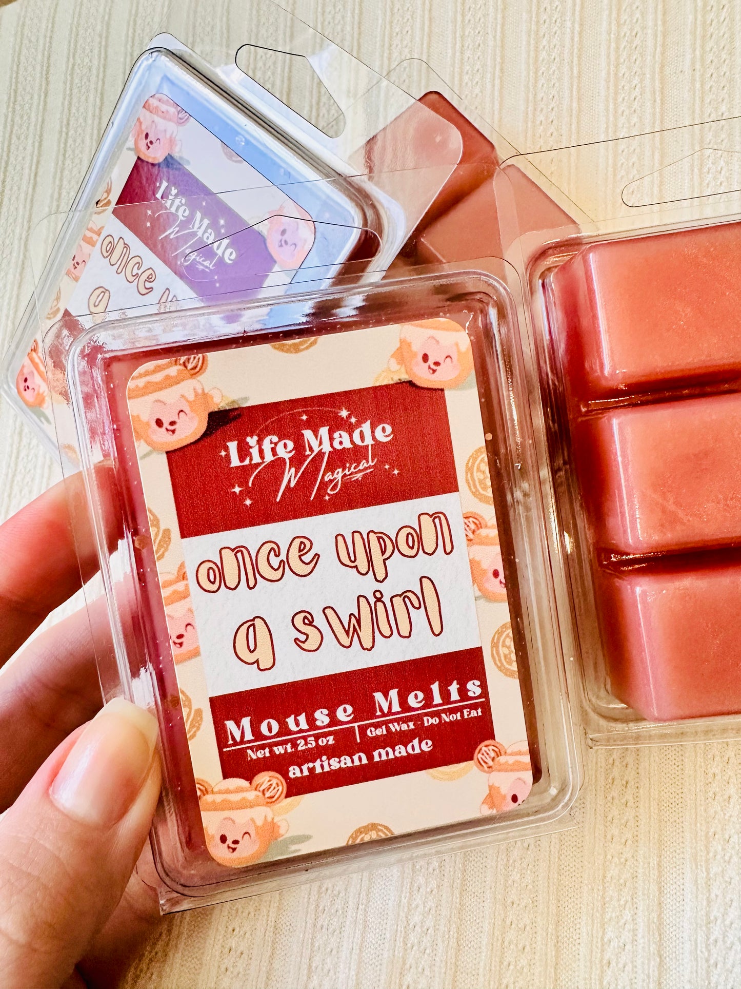 Once Upon A Swirl Mouse Melts- Gel Wax