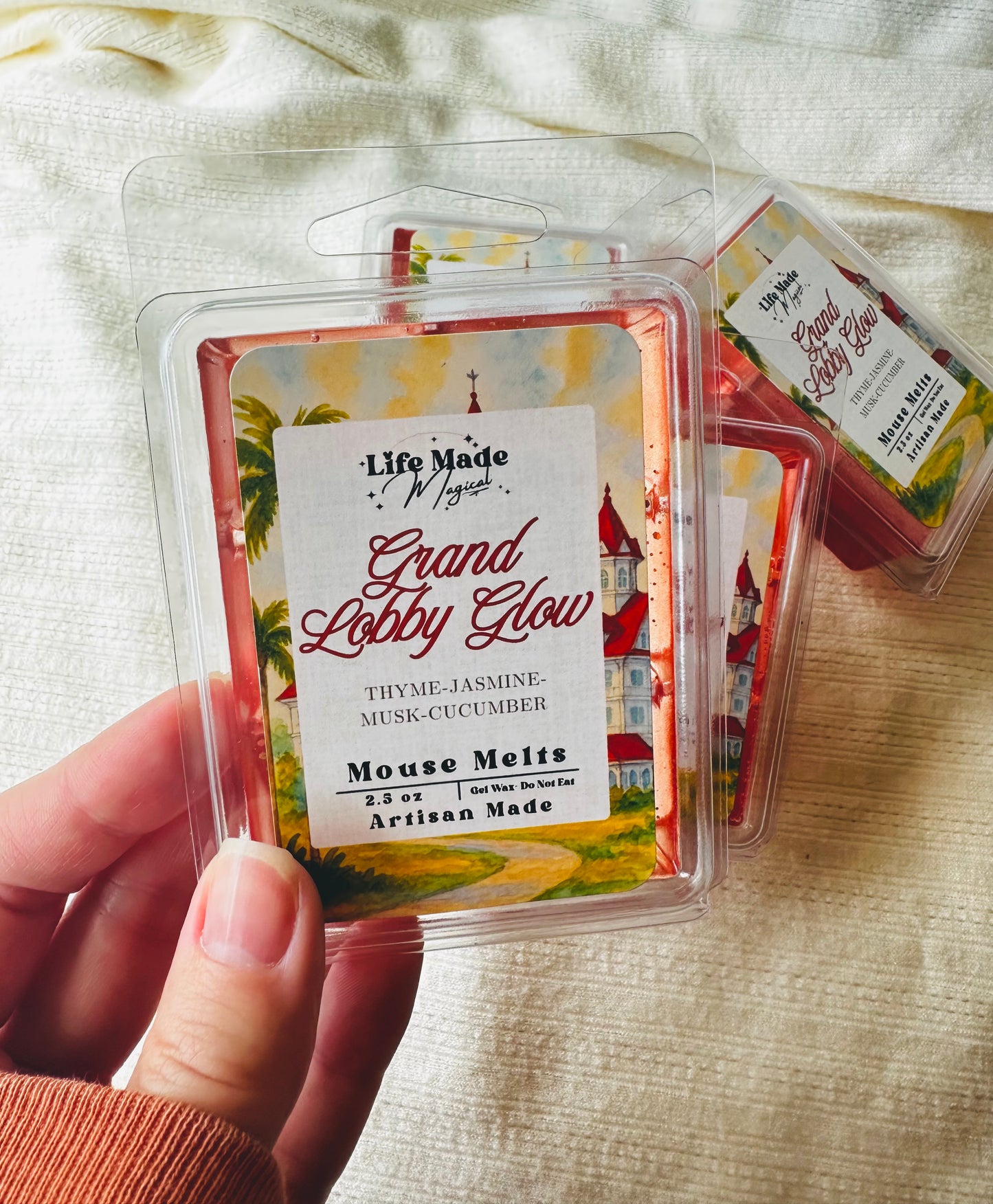 inspired by Disney Grand Floridian Resort Wax Melt Candle