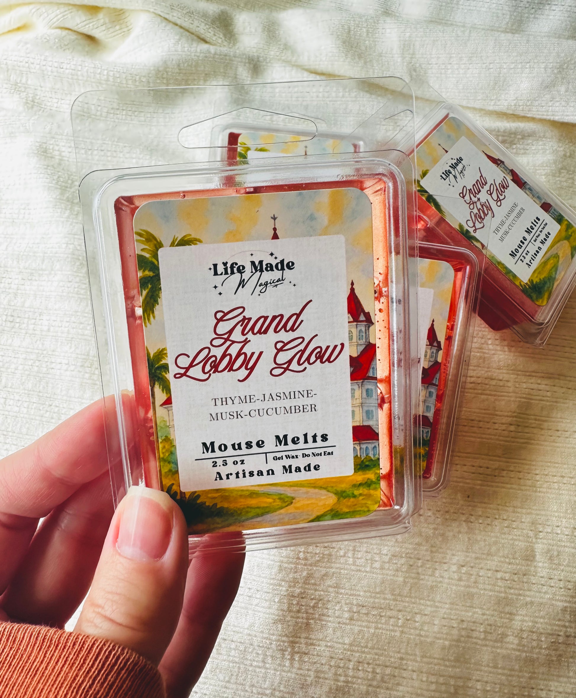 inspired by Disney Grand Floridian Resort Wax Melt Candle